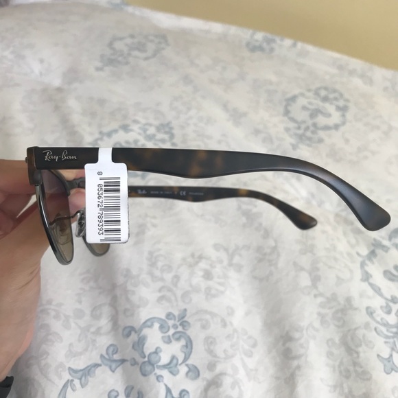 [ray-ban] polarized clubmaster sunglasses - Picture 3 of 8